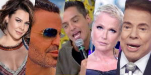 Leo Dias esteve no palco do Superpop falou de Fernanda Souza, Xuxa, Eduardo Costa, Silvio Santos e muito mais (Foto reprodução)