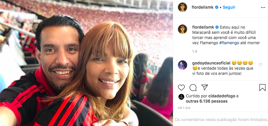 A famosa deputada federal, Flordelis deixou os seus seguidores de queixo caído após compartilhar um novo clique ao lado do Pastor Anderson do Carmo (Foto: reprodução/Instagram)