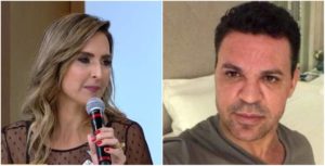 Eduardo Costa e a ex-esposa, Lília Araújo (Reprodução)