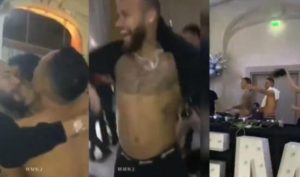 Imagem do post Neymar é flagrado tirando a roupa em festa repleta de homens e imagens comprometedoras vazam