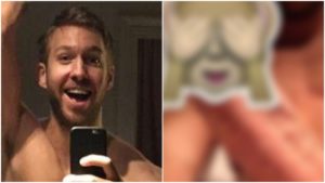 Calvin Harris fteve nude vazado na web e foto viralizou nas redes sociais (Foto: Reprodução)