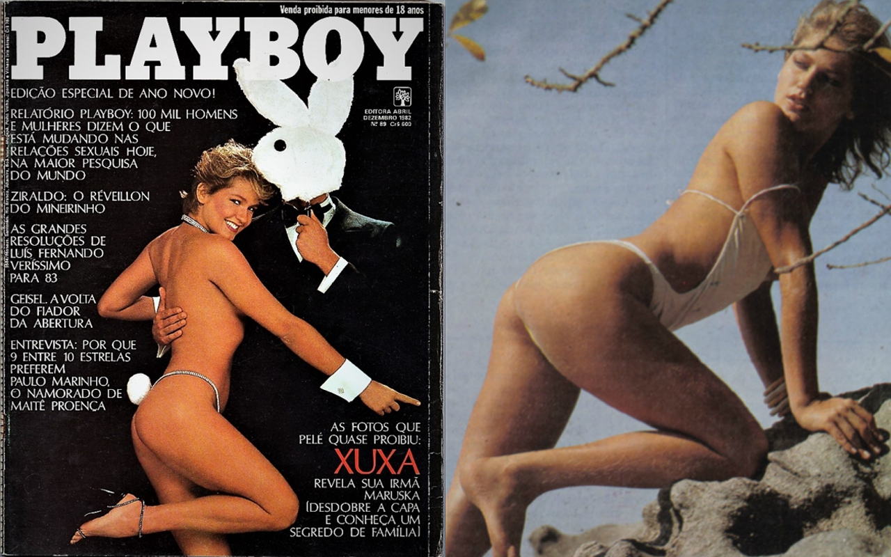 Xuxa já foi capa da Playboy (Foto: Montagem TV Foco) .