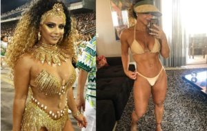 Viviane Araújo fala sobre expor seu corpo com fantasia de carnaval (Foto: Reprodução)