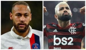 Imagem do post Neymar e Gabigol surgem em foto estranha do passado e aparência espanta: “Não sei quem era mais feio”