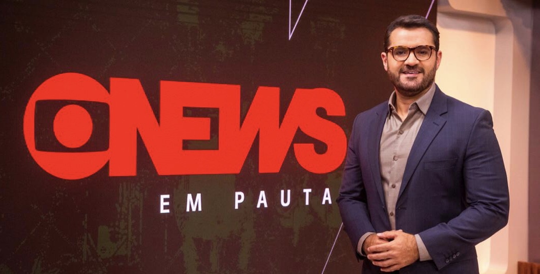 Marcelo Cosme é um dos principais apresentadores da GloboNews (Foto: Divulgação/Globo)