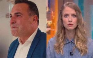 Reinalgo Gottino e Gabriela Prioli brigaram na CNN Brasil (Foto: Divulgação / TV Foco)