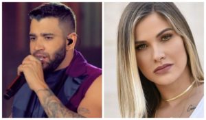 Gusttavo Lima e Andressa Suita viralizaram após brincadeira (Foto: Reprodução)