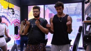 Victor Hugo e Guilherme no BBB20. (Foto: Reprodução)