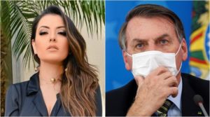 Li Martins criticou panelaço contra Bolsonaro. (Foto: Montagem/Divulgação)