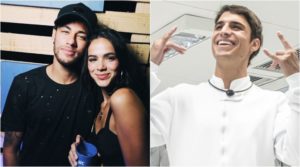 Neymar teria desistido de puxar mutirão contra Manu em paredão com Prior por influência de Bruna Marquezine. (Foto: Montagem/Divulgação)