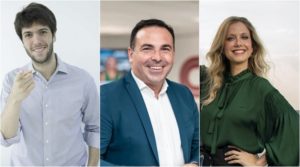 Reinaldo Gottino vai mediar debates entre Caio Coppolla e Gabriela Prioli em novo programa da CNN Brasil. (Foto: Montagem/Divulgação)