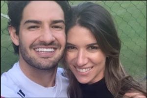 Rebeca Abravanel e Alexandre Pato (Foto: Reprodução)