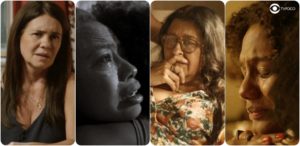 Camila, Rita, Thelma e Lurdes são as personagens de Amor de Mãe (Foto: Montagem/TV Foco)