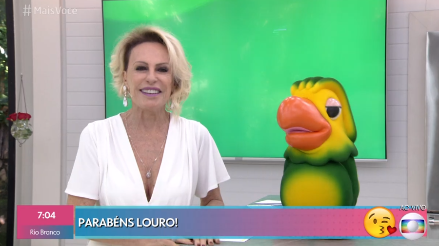 Ana Maria Braga parabenizou Louro José (Reprodução)