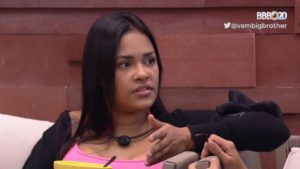 BBB20: Flayslane se mostrou irritada com Mari (Foto: reprodução/Globo)