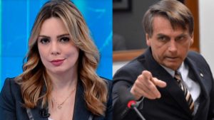 Rachel Sheherazade foi criticada por filho de Bolsonaro e sofreu ataques nas redes sociais (Foto: Reprodução/SBT/Montagem)