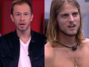 BBB20: Daniel é detonado pelo público do Big Brother após ser acusado de ignorar pronunciamento oficial de Tiago Leifert sobre a pandemia de coronavírus (Foto: reprodução/Montagem TV Foco)