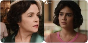 Isabel será atacada em Éramos Seis por amar Felício (Foto: Montagem/TV Foco)