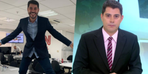 Evaristo Costa deu o que falar no lançamento do canal CNN Brasil (Foto montagem: TV Foco)