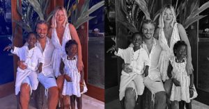 Giovanna Ewbank é surpreendida com divulgação dos filhos Titi e Bless (Foto: Reprodução/Instagram)