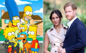 Produtor de Os Simpsons quer a participação de Meghan Markle e Harry em episódio especial da série (Foto: Reprodução)