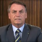 O presidente Jair Bolsonaro fez pronunciamento oficial para todo o Brasil (Foto: Reprodução/TV Globo)