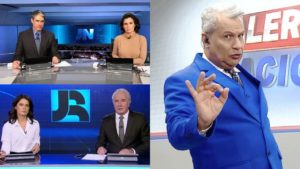 Jornal Nacional, Jornal da Record e Alerta Nacional foram destaques de audiência (Foto: Reprodução/TV Globo/Record/RedeTV!/Montagem TV Foco)