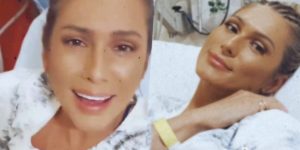 Lívia Andrade foi parar no hospital logo após comandar o Fofocalizando (Foto reprodução)