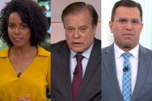 Globo afasta jornalistas de outros estados e mantém somente cariocas no comando do JN (Foto: Reprodução)