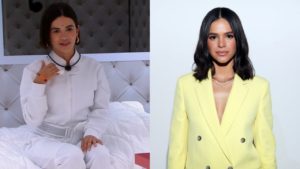 Manu Gavassi foi acusada de copiar o estilo de Bruna Marquezine e se defendeu (Foto: Reprodução/ Montagem)