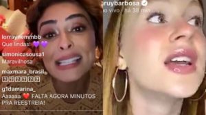 Marina Ruy Barbosa relembra dos bastidores de Totalmente Demais com Juliana Paes (Montagem: TV Foco)