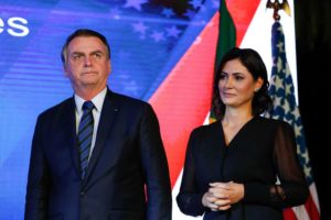 O presidente Jair Bolsonaro estaria enfrentando crise no casamento com Michelle - Foto: Divulgação