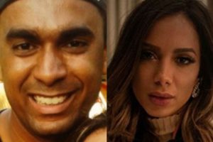 Anitta descobriu que tinha um novo irmão, Felipe Terra (Foto: Reprodução/ Montagem)