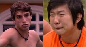 Felipe Prior e Pyong protagonizaram rivalidade no BBB20. (Foto: Montagem/Reprodução)