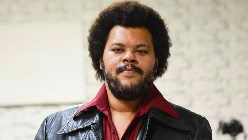 Babu Santana, que fez a minissérie "Tim Maia", que foi ao ar na Globo. (Foto: Reprodução / Internet)