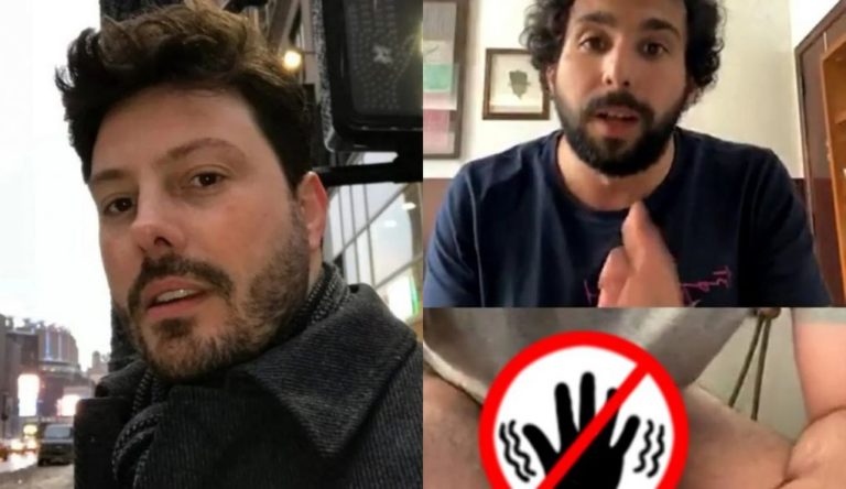 Danilo Gentili deixa parte íntima escapar em vídeo ao vivo Tá duro