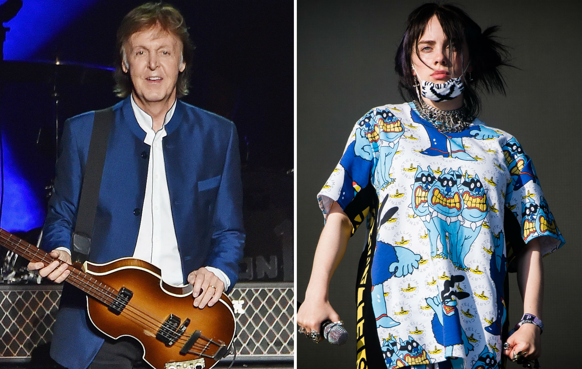 Paul McCartney elogia Billie Eilish e compara os Beatles a Rolling Stones