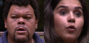 Babu briga com Gizelly no BBB20 (Foto: Reprodução)