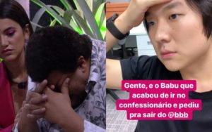 BBB20: Babu pediu para sair do programa após eliminação de Prior