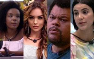 Thelma, Rafa, Babu e Manu são os maiores favoritos ao prêmio do BBB20 (Foto: reprodução/Globoplay)