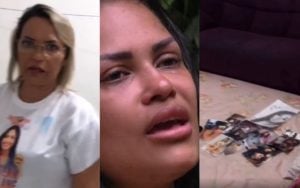 BBB20: Flayslane tem casa exposta por mãe (Foto: Montagem TV Foco)