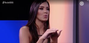 BBB20: Ivy durante entrevista com Ana Clara no 'Bate-Papo BBB' (Foto: reprodução/Gshow)