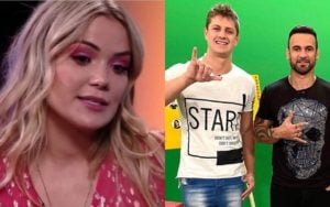 Marcela criticou Lucas e Hadson durante uma live no Instagram (Foto: reprodução/Globoplay)