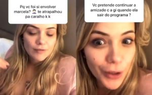 BBB20: Marcela justificou seu envolvimento com Daniel de forma inusitada (Foto: reprodução/Instagram)