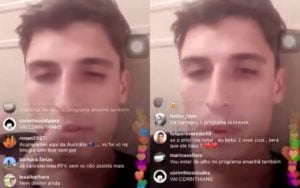 BBB20: Prior faz live no Instagram após eliminação (Foto: reprodução/Instagram)