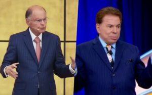 Silvio Santos e Edir Macedo, donos do SBT e Record, respectivamente (Fotos: Reprodução/ Internet/ Montagem TV Foco)