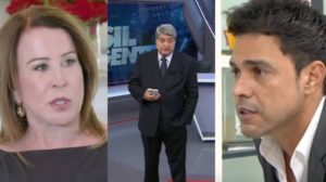 Datena revela que presenciou briga entre Zilu e Zezé Di Camargo (Montagem: TV Foco)