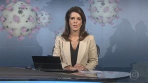 A jornalista Mariana Gross, que comandou o Jornal Nacional na Globo - Foto: Reprodução