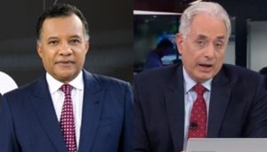 Heraldo Pereira no Jornal das Dez e William Waack no Jornal da CNN Brasil, respectivamente; Globo News deixou rival para trás e liderou audiência na TV paga (Foto: Globo/Sergio Zalis/Reprodução/CNN Brasil/Montagem TV Foco)