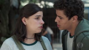 Keyla e Tato tem discussão em Malhação Viva a Diferença (Foto: Reprodução/Globo)